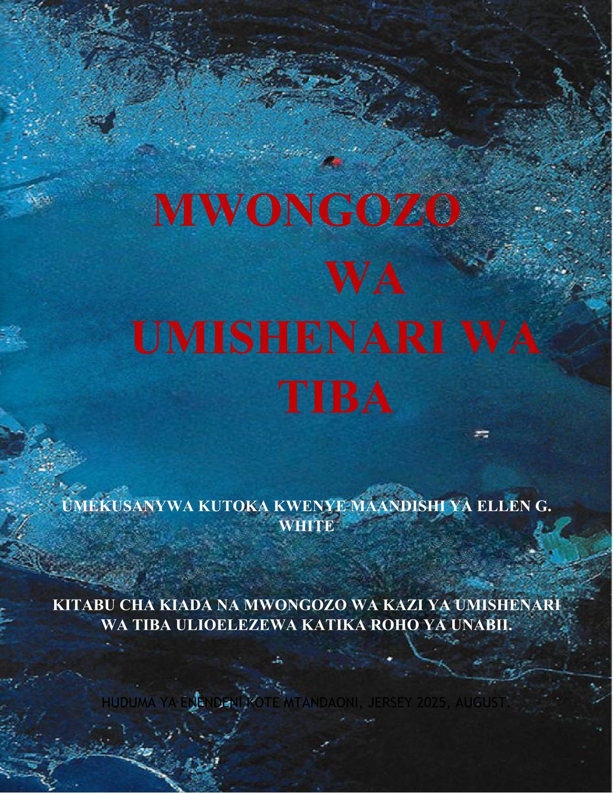cover of MWONGOZO WA UMISHENARI WA TIBA